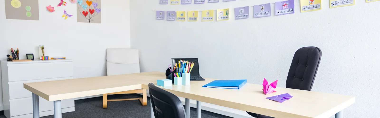Lernzimmer der IGL Lerntherapie